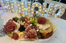 Load image into Gallery viewer, Festive Holiday Sweet Hits Cheese & Charcuterie Board