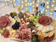 Load image into Gallery viewer, Festive Holiday Sweet Hits Cheese & Charcuterie Board