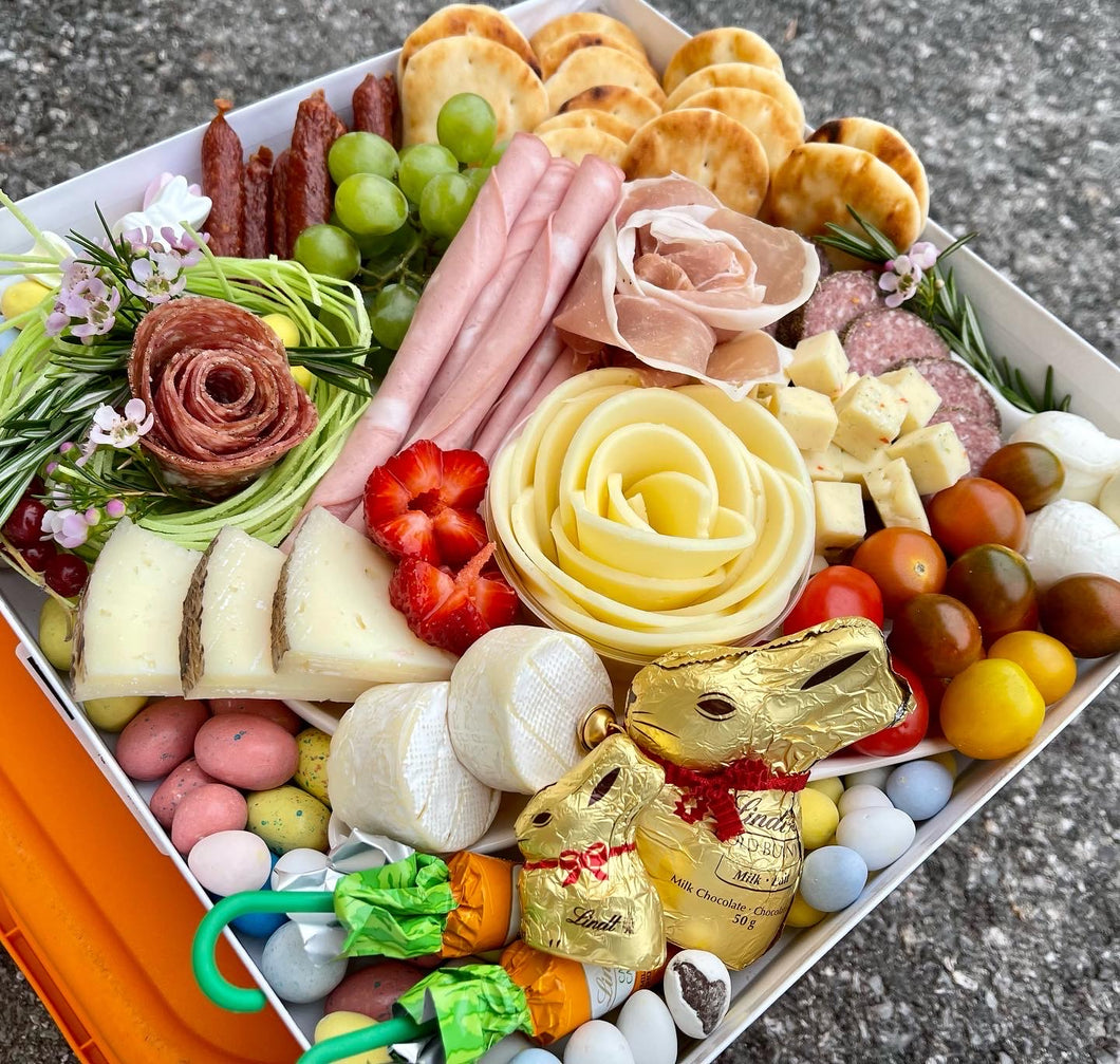 Spring and Easter Charcuterie board